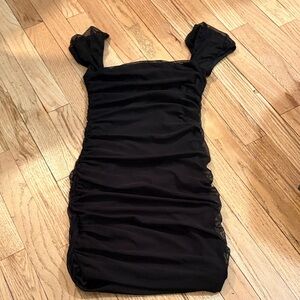 Princess Polly Black Mini Dress